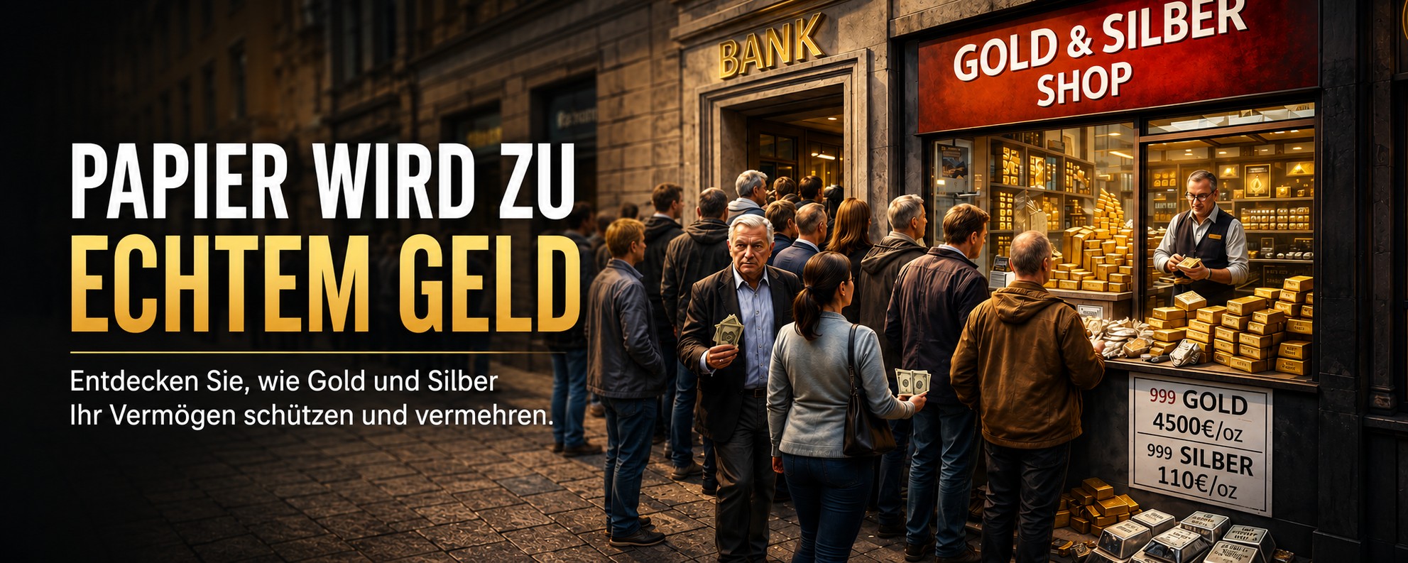 Wenn Vertrauen schwindet: Warum Staaten und Sparer ihr Geld in Gold parken