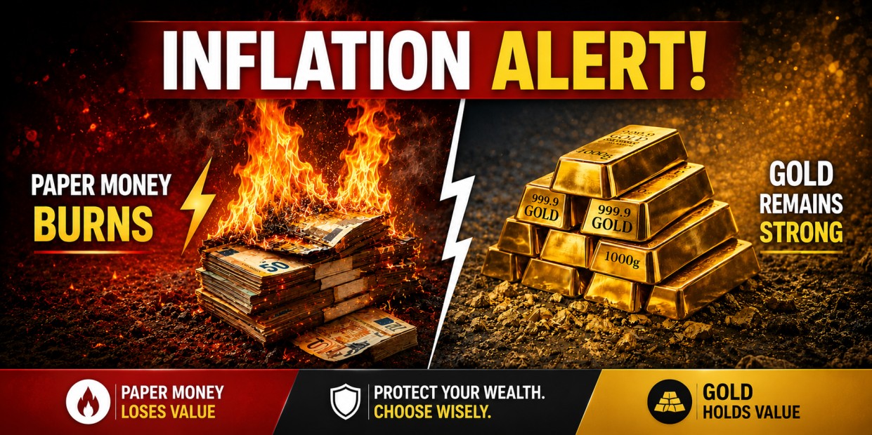 Inflation: A Threat to Our Money – And Why Gold Can Benefit From It