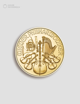 Gold Wiener Philharmoniker 1/2 Unze