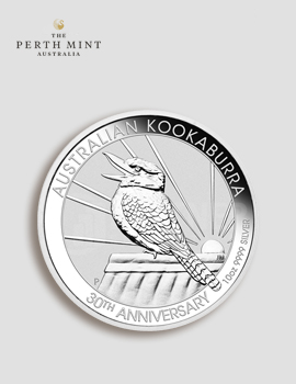 Silber Kookaburra 10 Unzen 2020